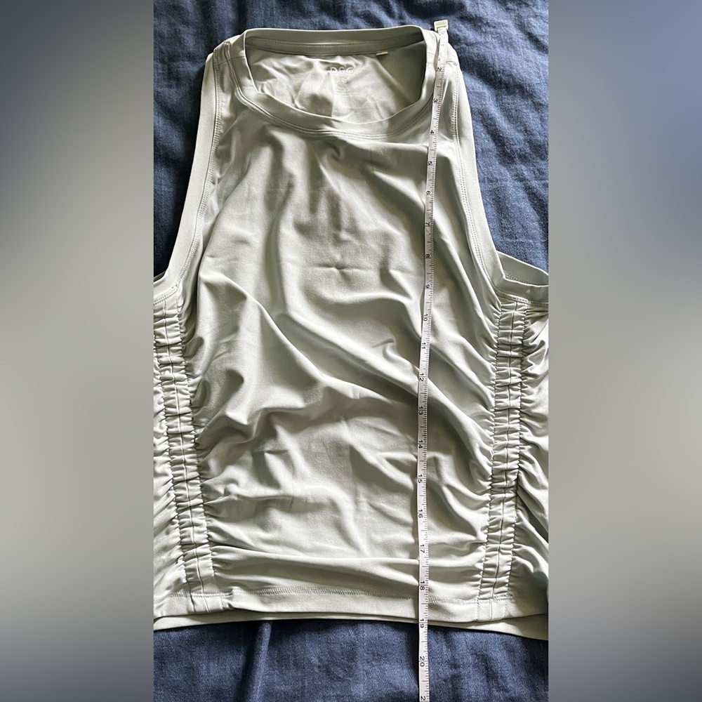 DSG Women's Light Green Tank Top
